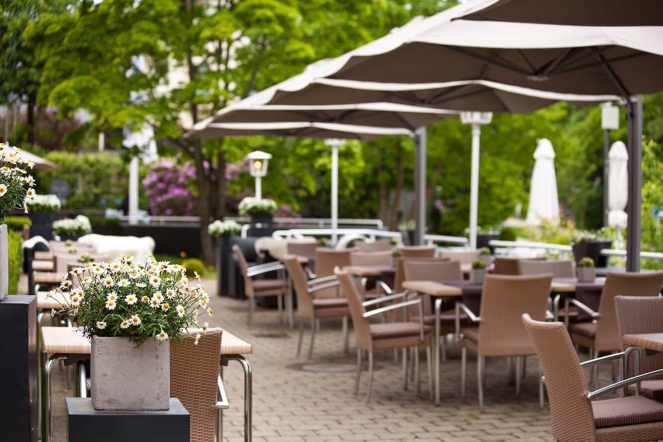 Buitenterras Relexa Hotel Bad Steben