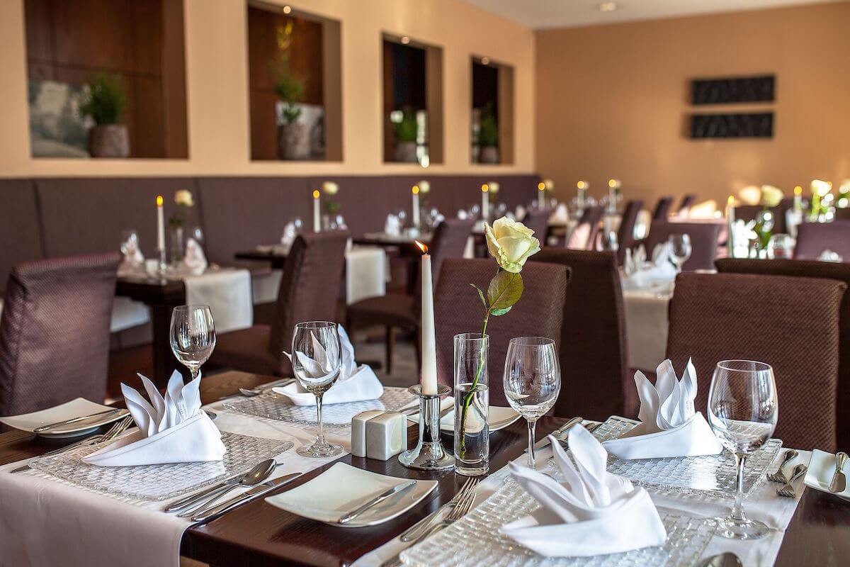 Restaurant van Relexa Hotel Bad Steben.