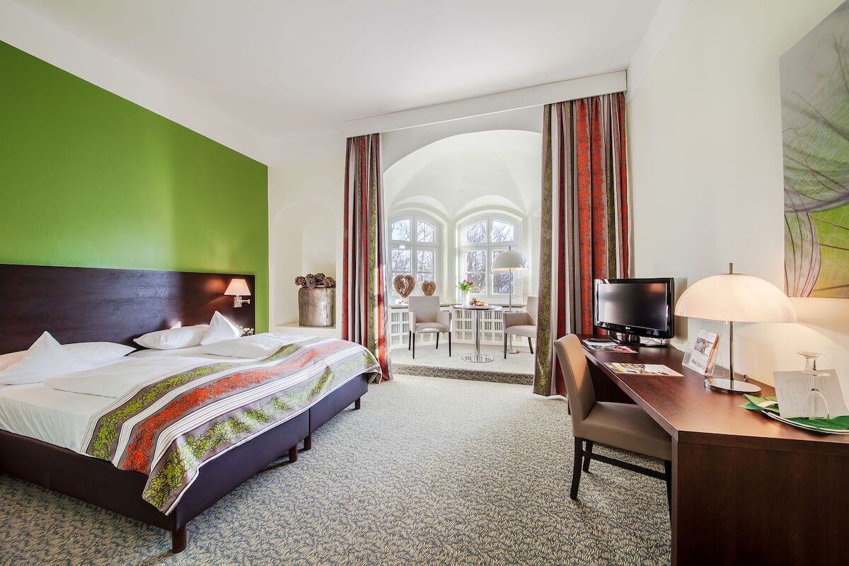 Kamer in het Parkschlösschen van Relexa Hotel Bad Steben.
