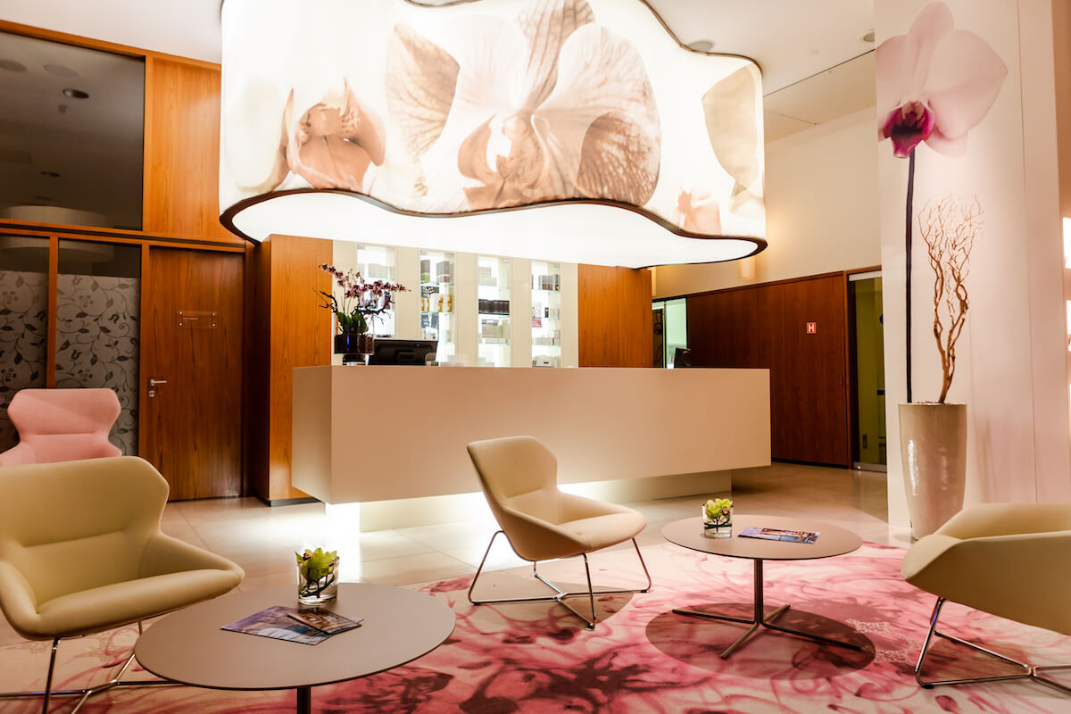 Spa & wellness center in het Sloveense kuuroord Terme Smarjeske Toplice.