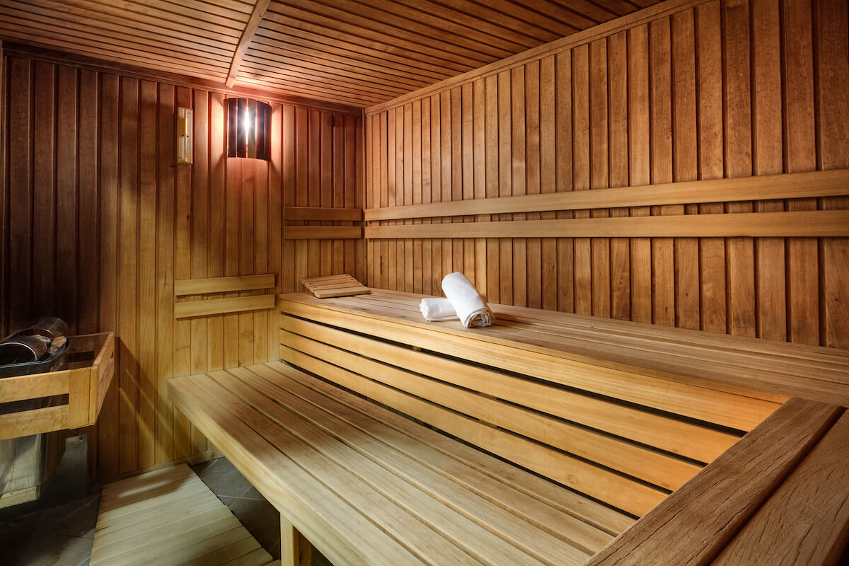Finse sauna in Hvezda Health Spa Resort