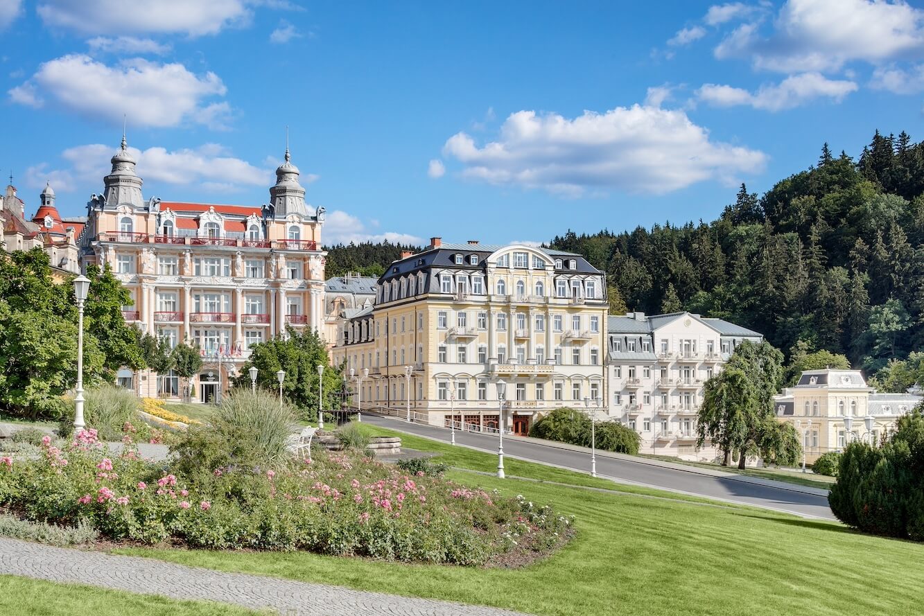Gezondheidsvakanties en genieten van wellness in Hvezda Health Spa resort in het Tsjechische kuuroord Marianske Lazne.