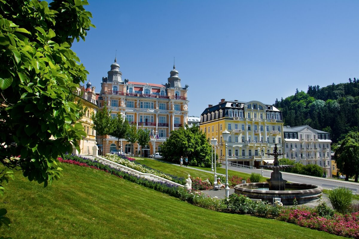 Gezondheidsvakanties naar Hvezda Health Spa Resort in het Tsjechische kuuroord Marianske Lazne (Mariënbad).