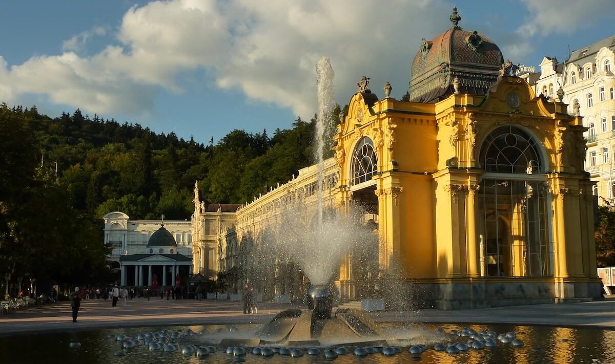 Kuren in Hvezda Health Spa Resort in het Tsjechische kuuroord Mariënbad (Mariánské Lazne)