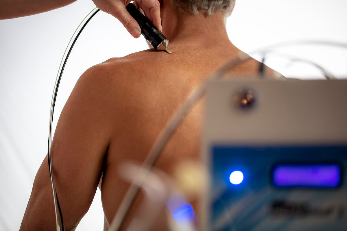CO2 injectie in Hvezda Health Spa Resort voor verlichting van spier- en gewrichtsklachten