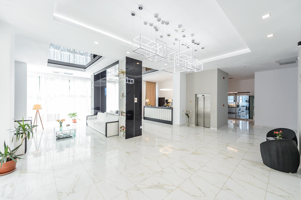 Lobby en receptie van Mirage MedSpa Resort
