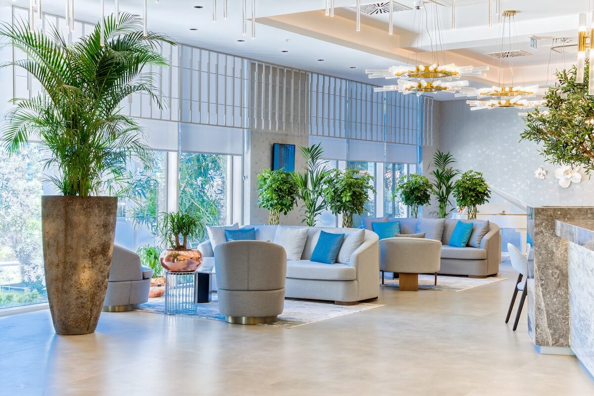 Lobby Blue Kotor Bay Spa Resort