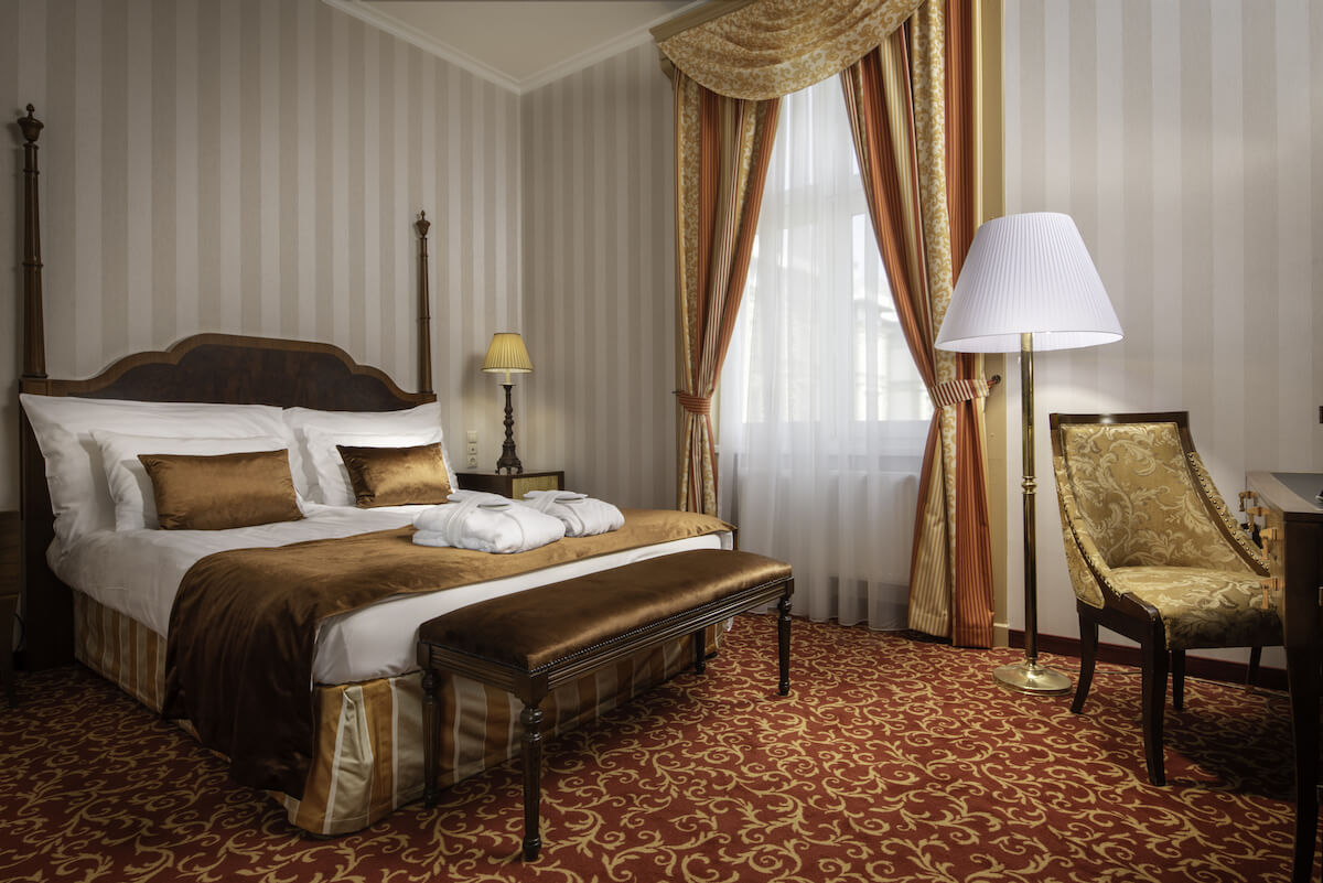 Deluxe kamer Grand Hotel Margitsziget Health Spa Resort Boedapest.