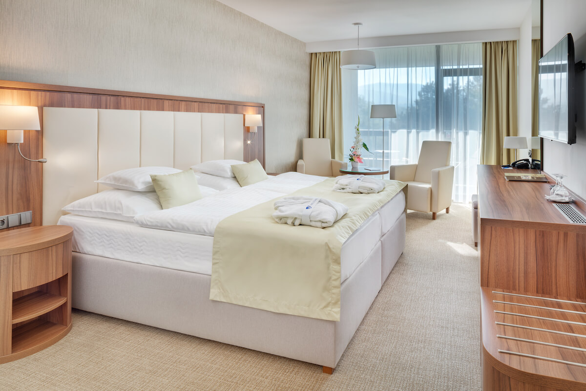 Premium kamer Esplanade Health Spa Resort in het Slowaakse kuuroord Piestany