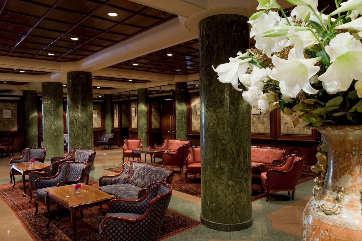 Lobby Grand Hotel Margitsziget Health Spa Resort in Boedapest