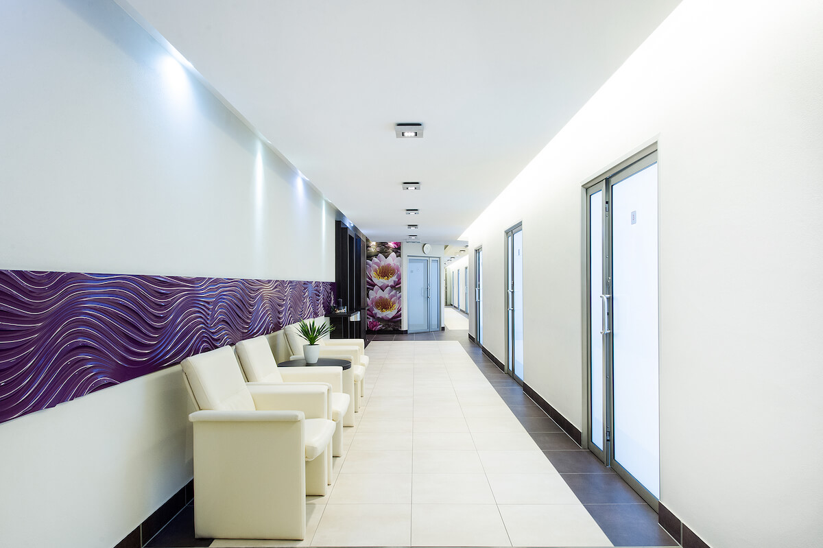 Behandelruimtes Balnea Health Spa: kuurkliniek van Esplanade Health Spa Resort en Splendid Health Spa Resort