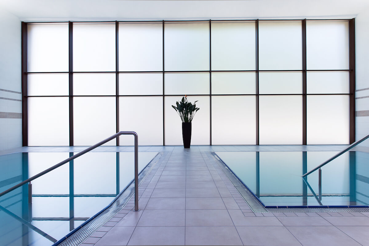 Thermaalbaden in Balnea Health Spa, de medische kuurkliniek van Esplanade Health Spa Resort en Splendid Health Spa Resort