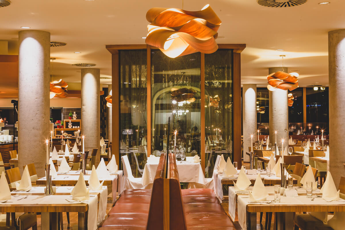 Restaurant van het Sloveense spa resort Terme Dolenjske Toplice