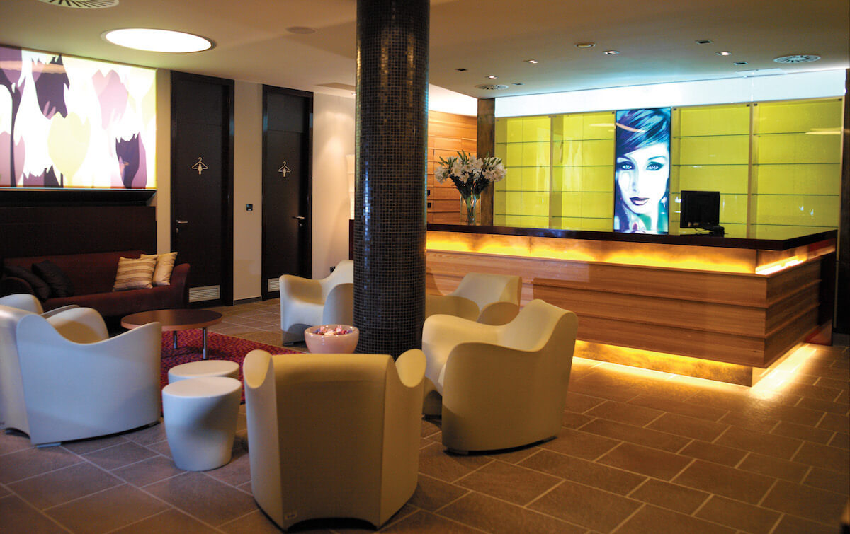 Receptie wellness afdeling Terme Dolenjske Toplice
