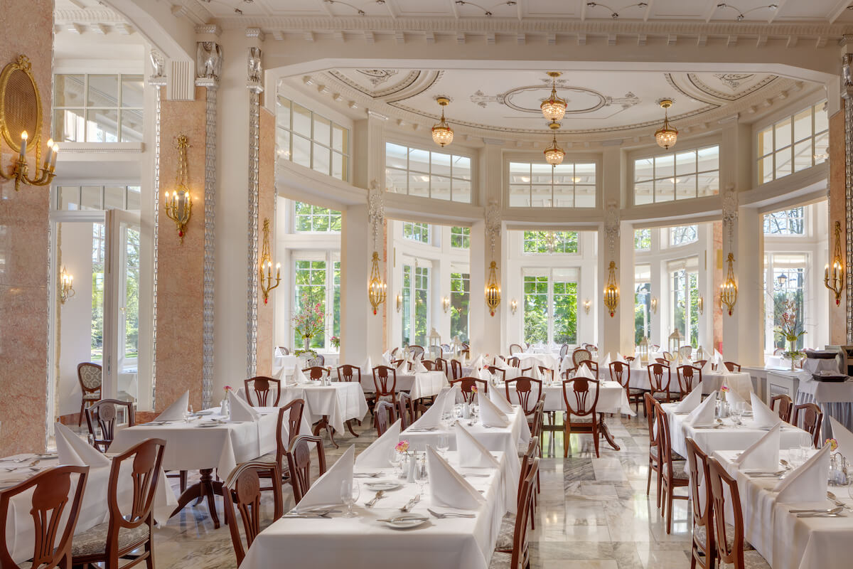 Restaurant in Thermia Palace Health Spa Resort