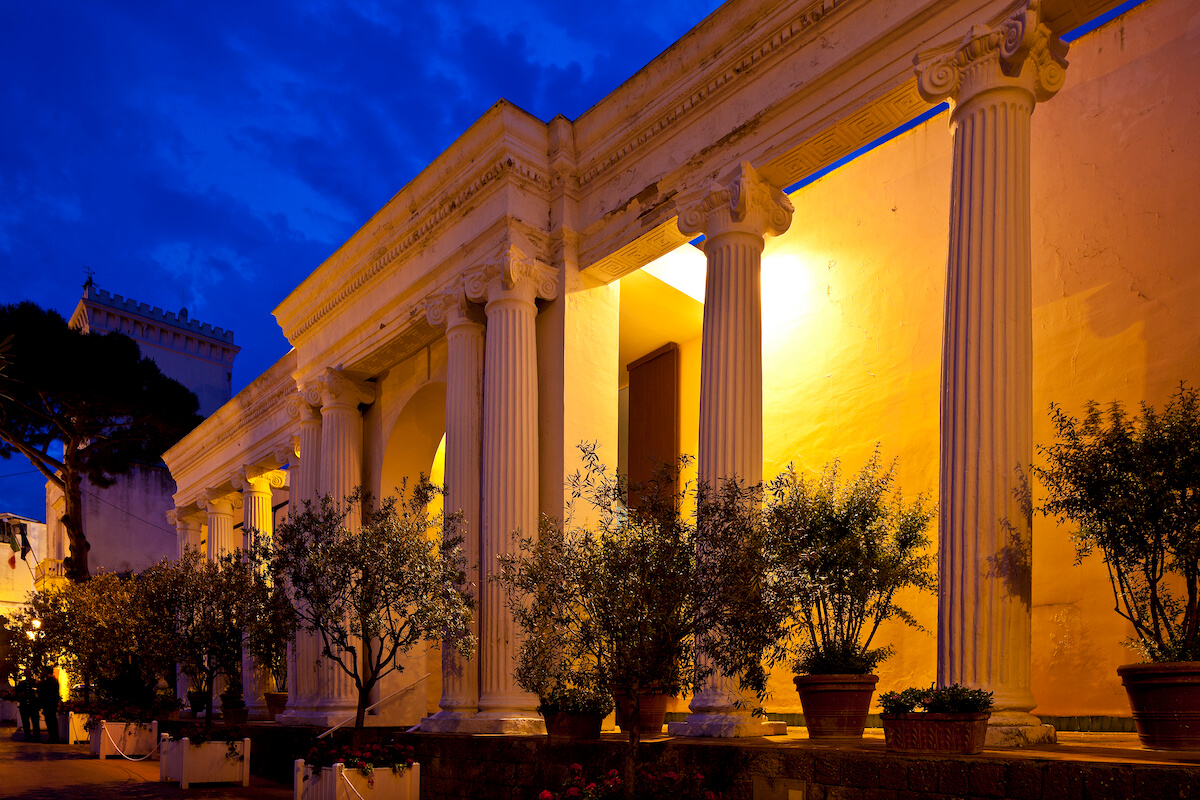 buitenkant van Thermae & Spa van Regina Isabella Spa Resort