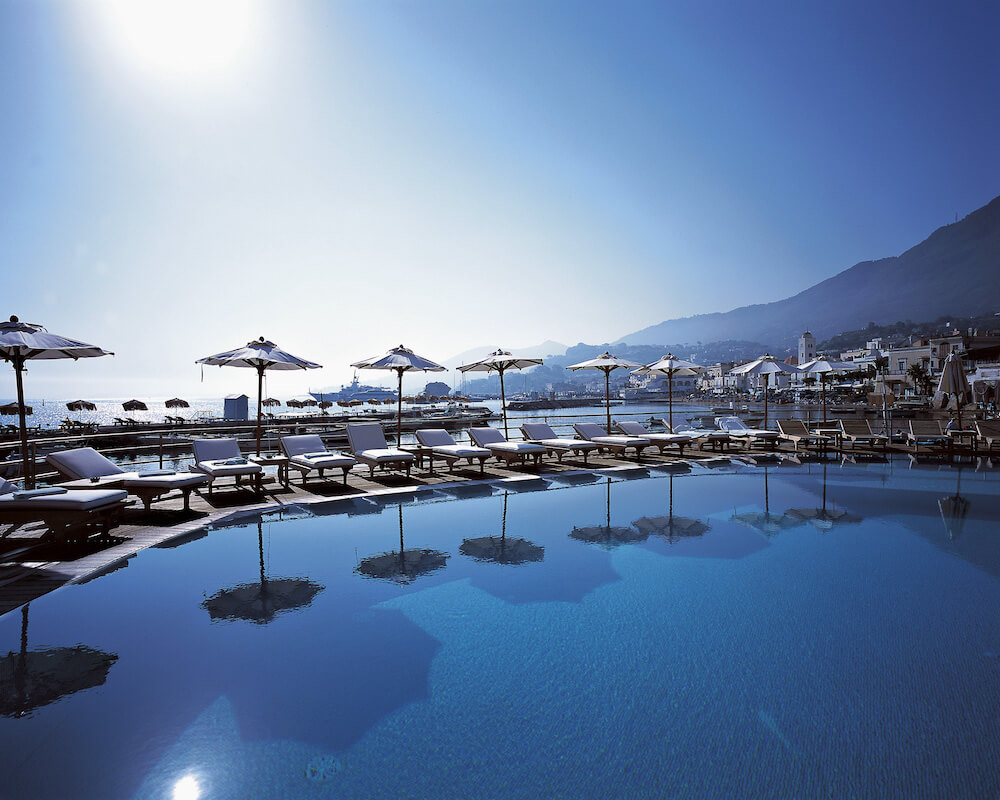 buitenzwembad Regina Isabella Spa Resort (Ischia, Italië)