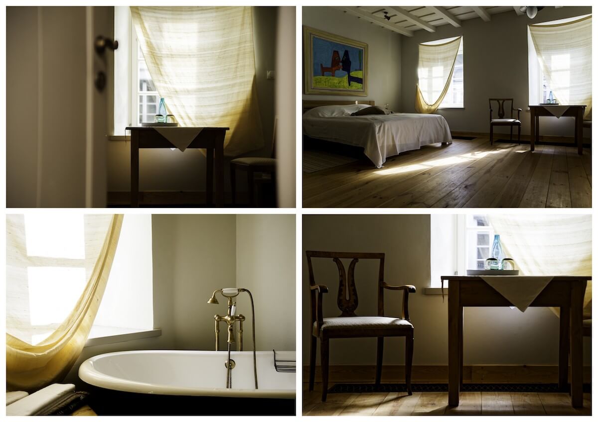 Details kamers Paliesius Clinic in Litouwen.