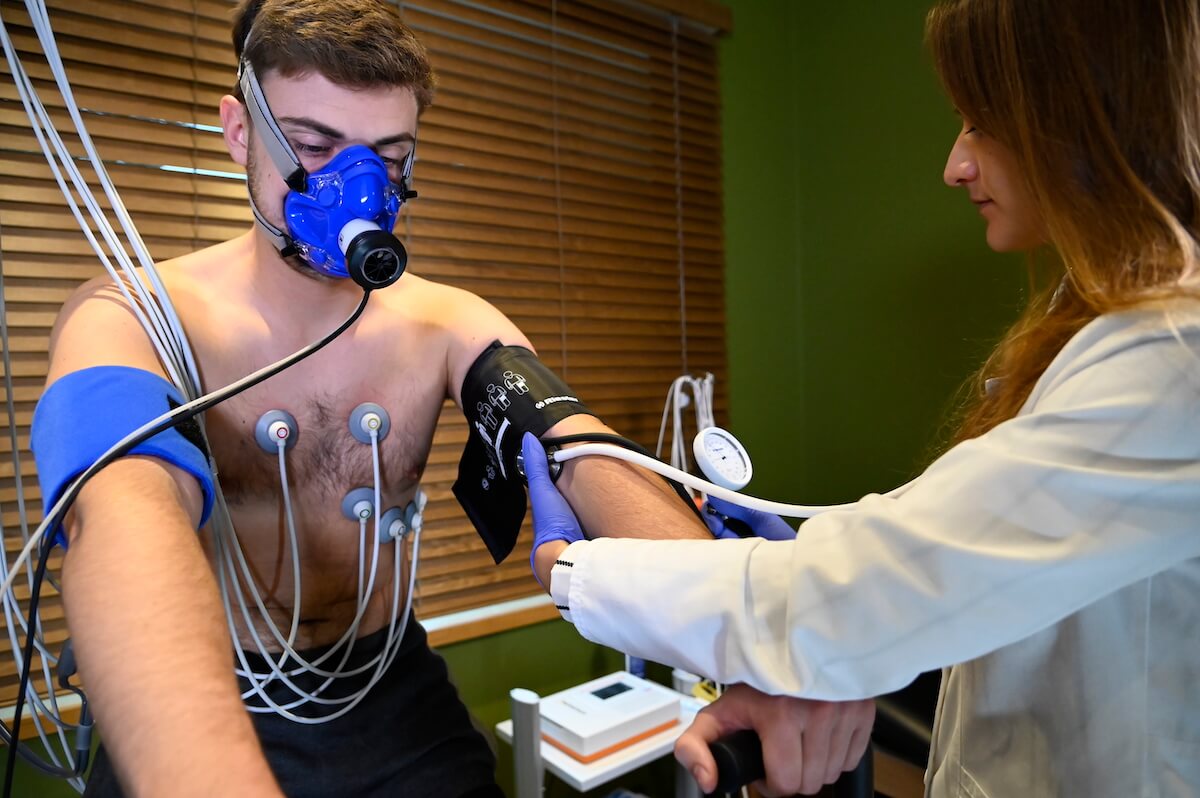 Inspanningstest Paliesius Clinic in Litouwen.