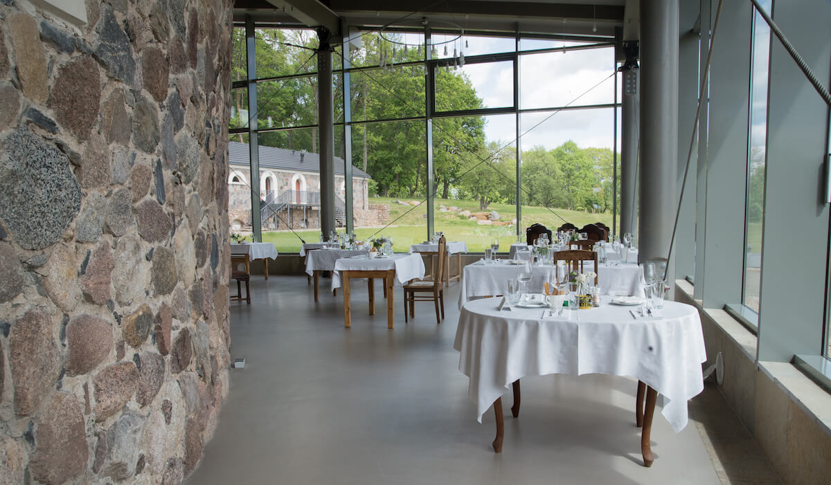 Restaurant van Paliesius Clinic in Litouwen.