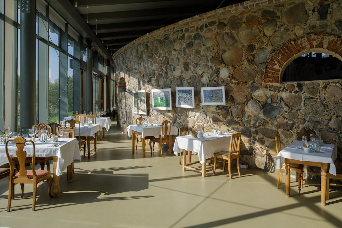Restaurant Paliesius Manor.