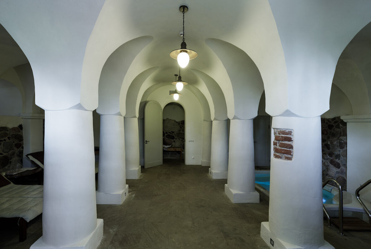 Spa in het oude Paliesius landhuis.