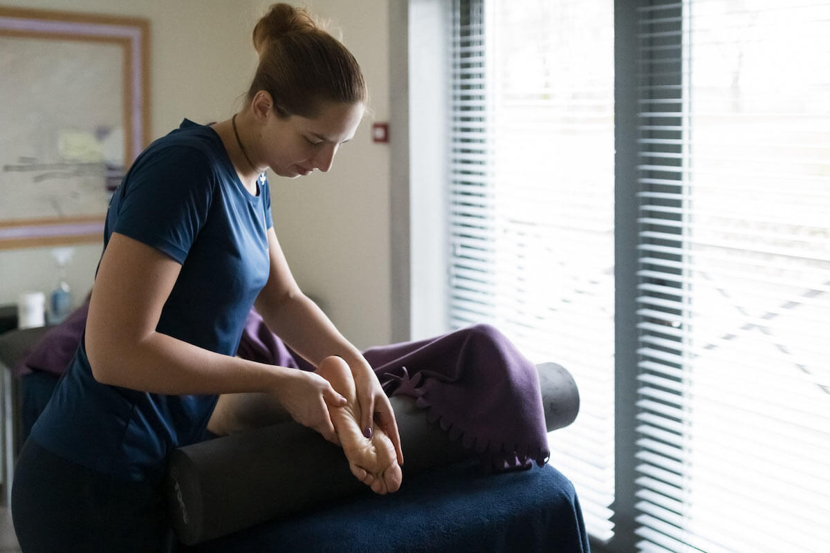 Voetreflexmassage Paliesius Clinic in Litouwen.