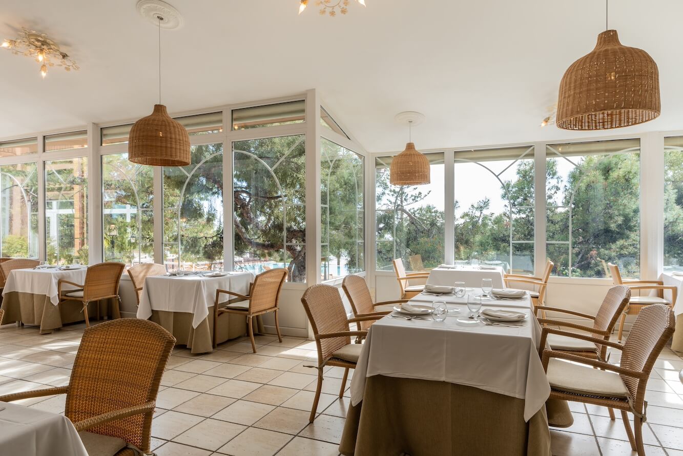 Restaurant van Palasiet Thalasso Clinic & Hotel.